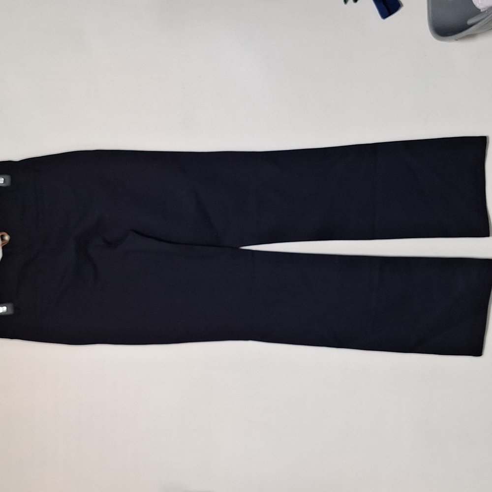 Quince Wide Leg Pants Blue Tall - Picture 5 of 10
